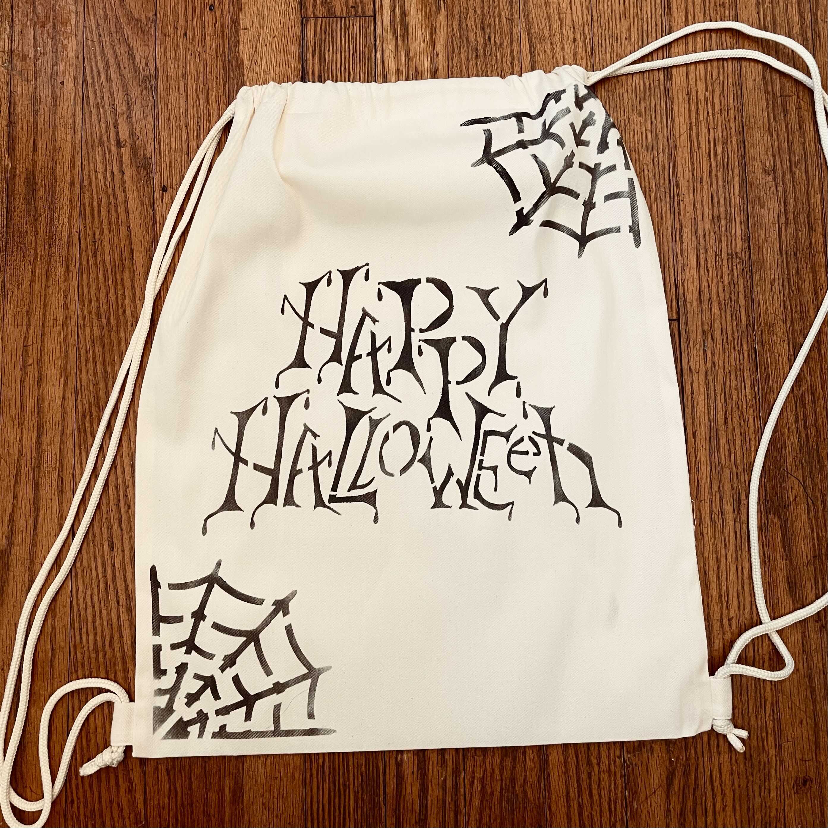 happy halloween stencil