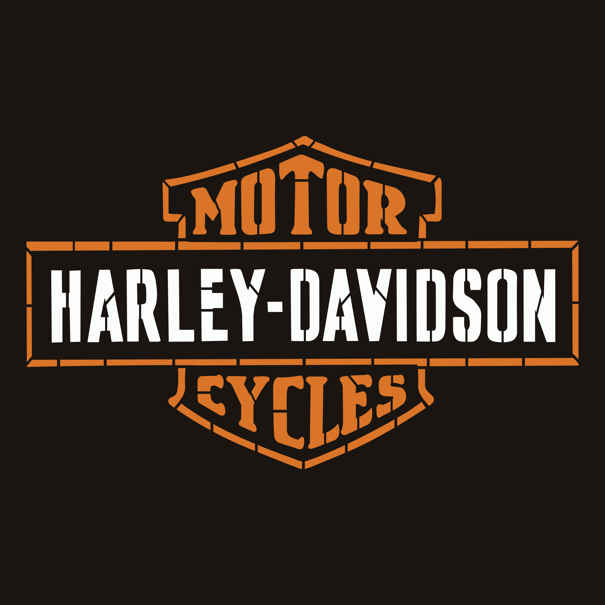 harley davidson stencil