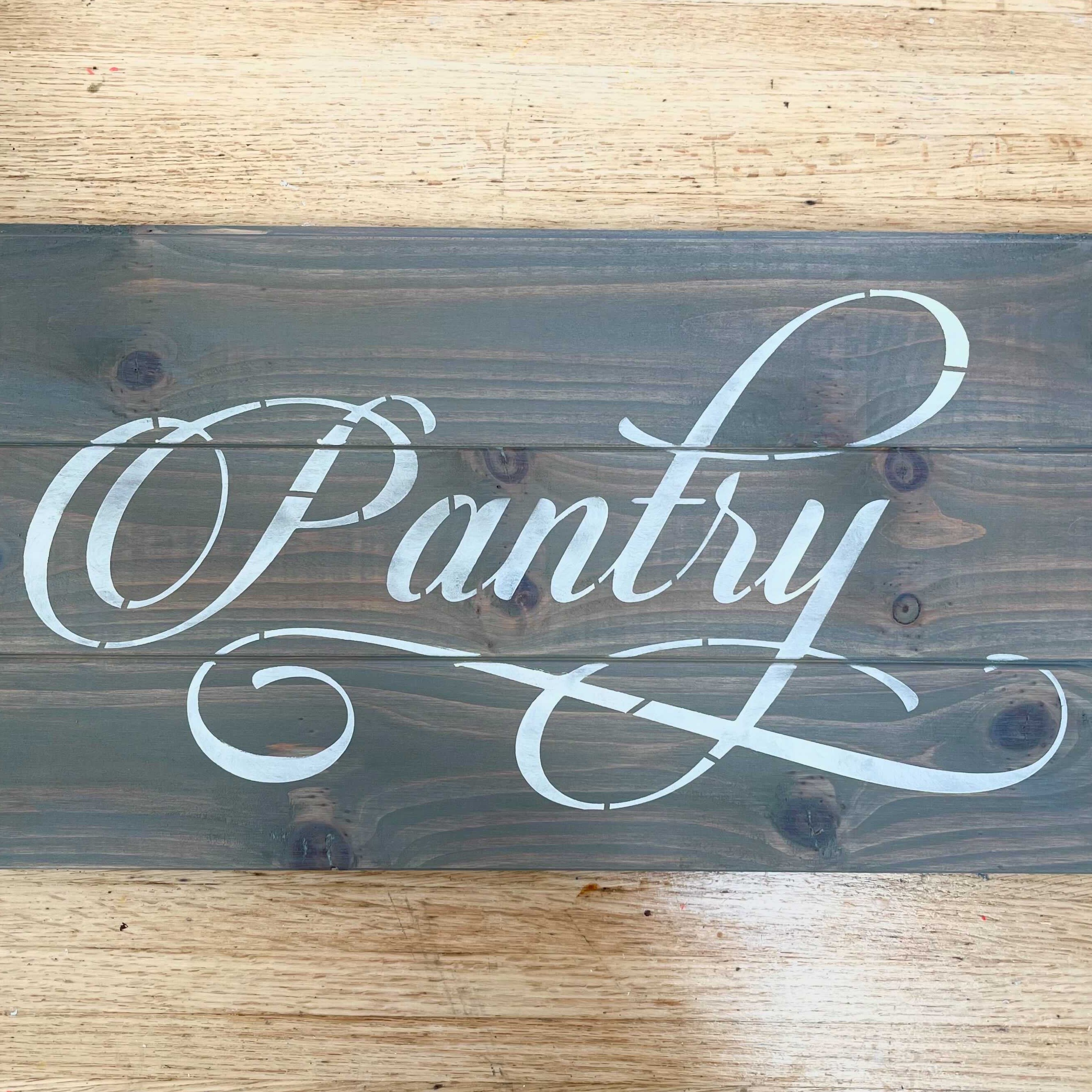 pantry stencil