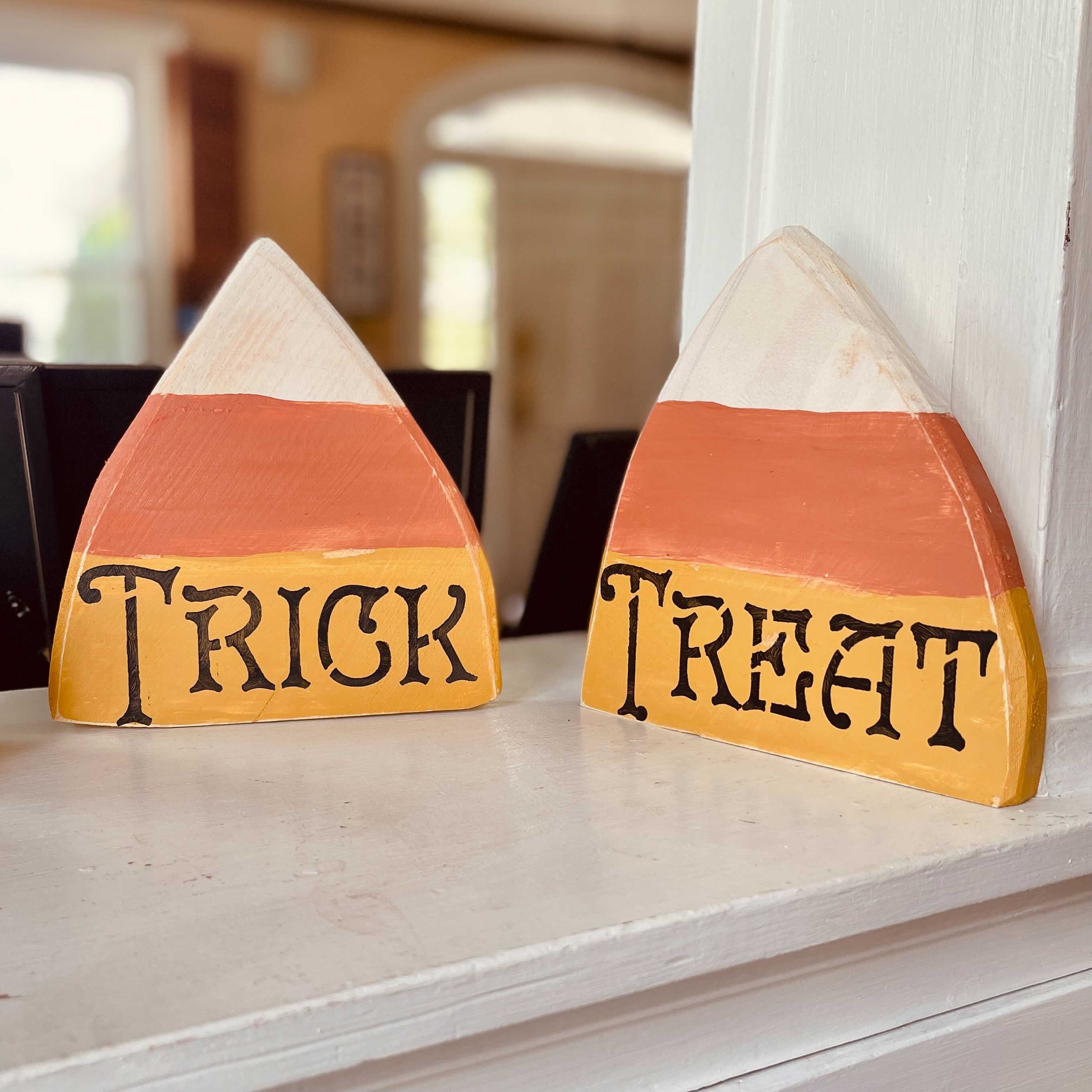 trick or treat stencil