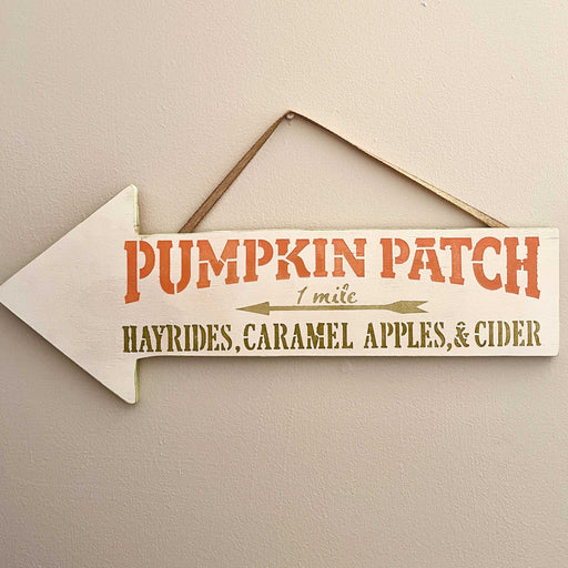pumpkin patch sign stencil