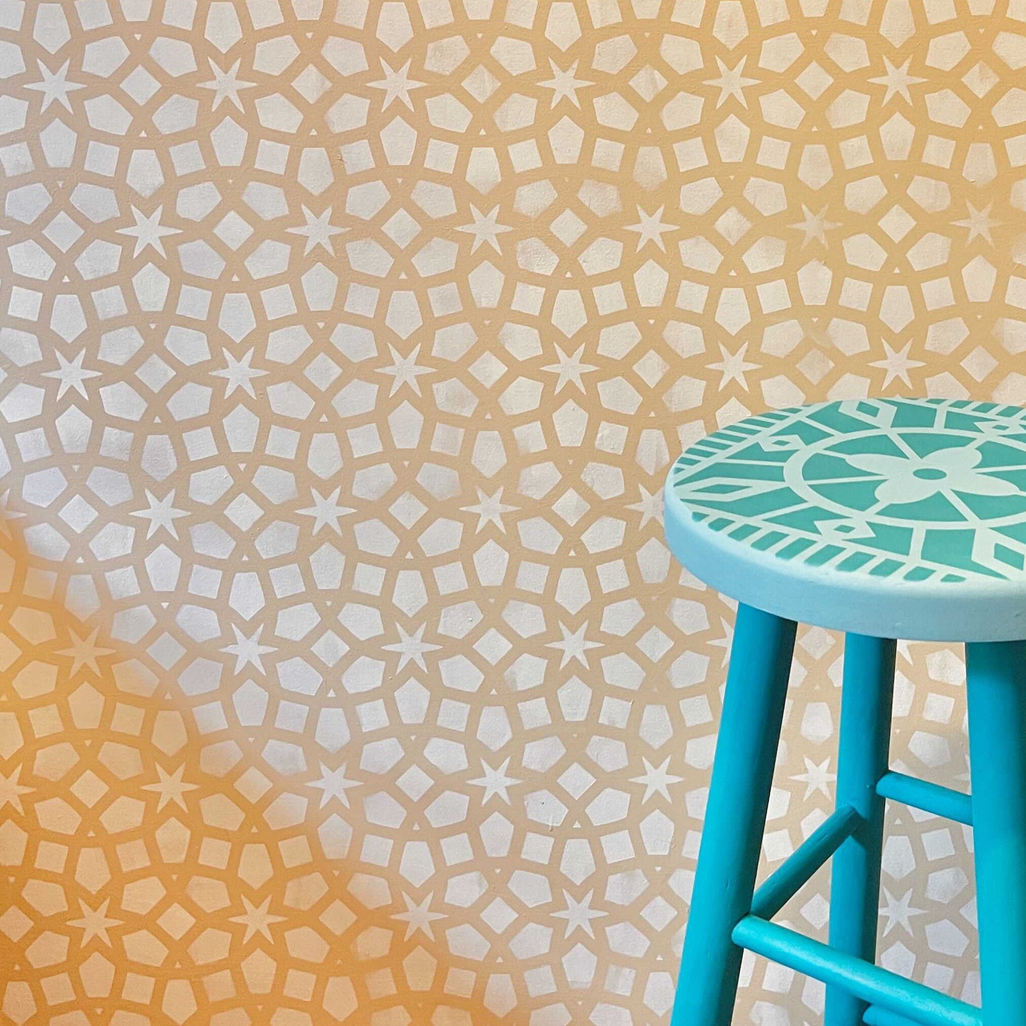 islamic pattern stencil