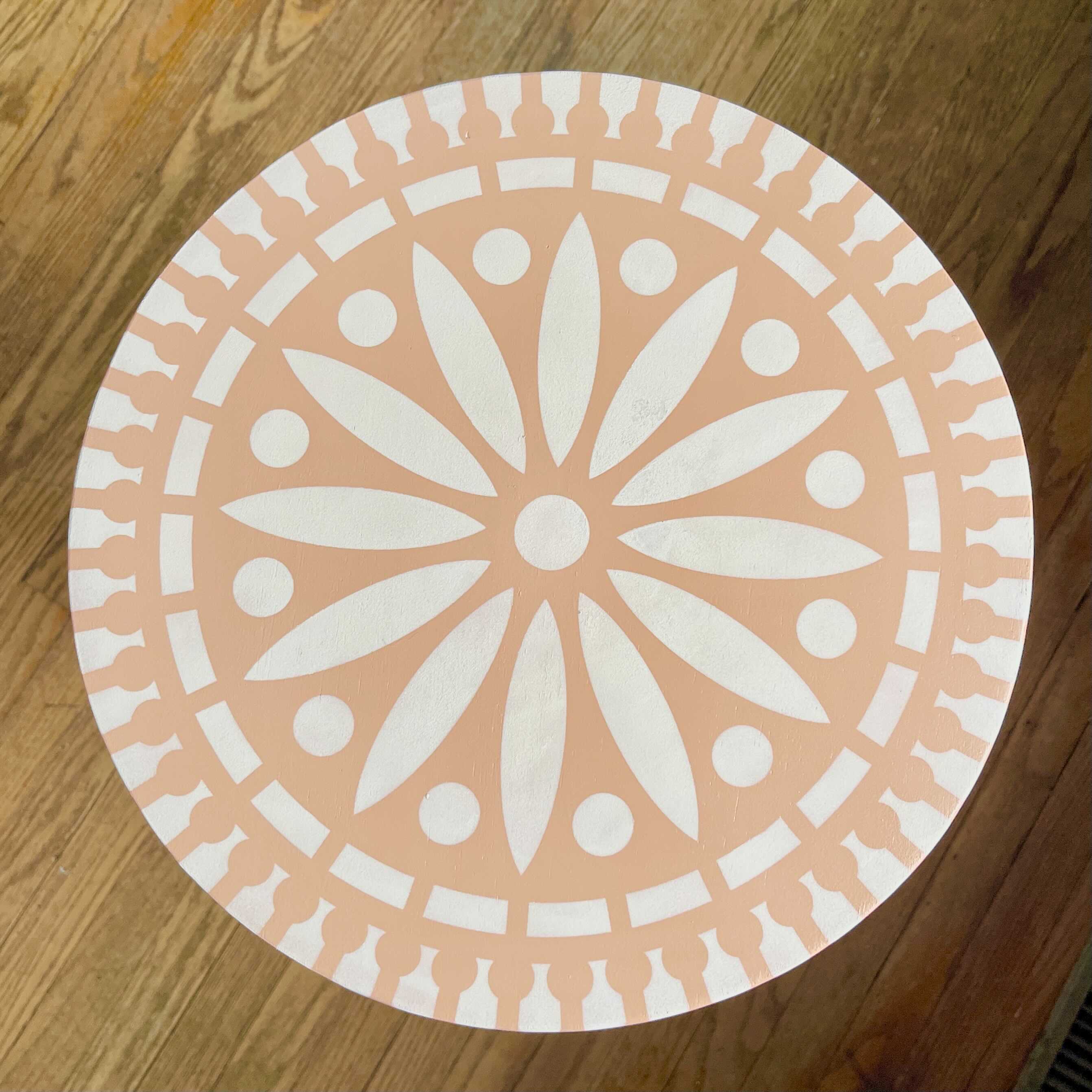 tribal mandala stencil