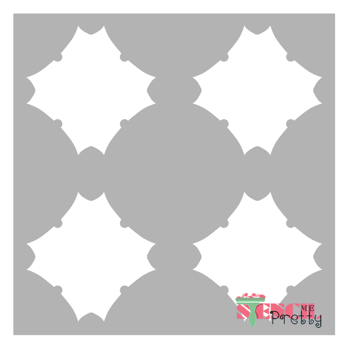 Elegant Western Tile Allover Continuous Pattern