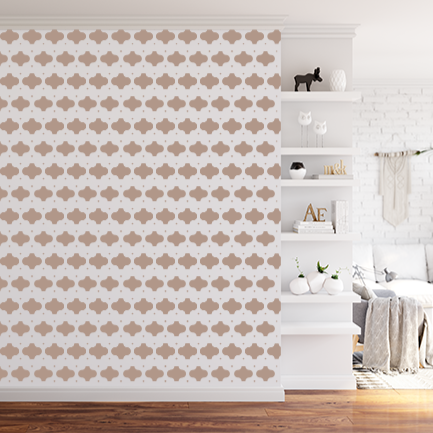 moroccan wall stencil