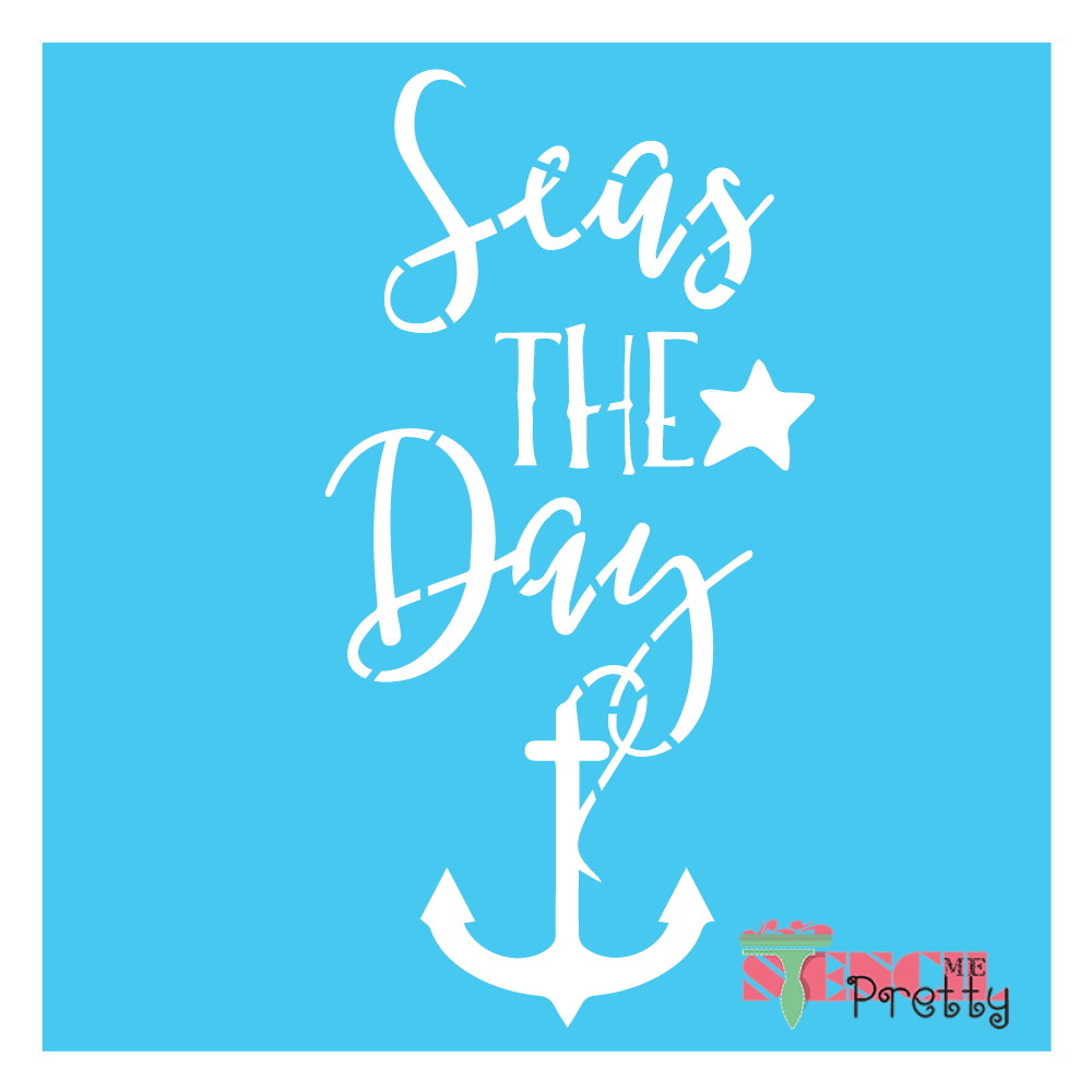 seas the day stencil