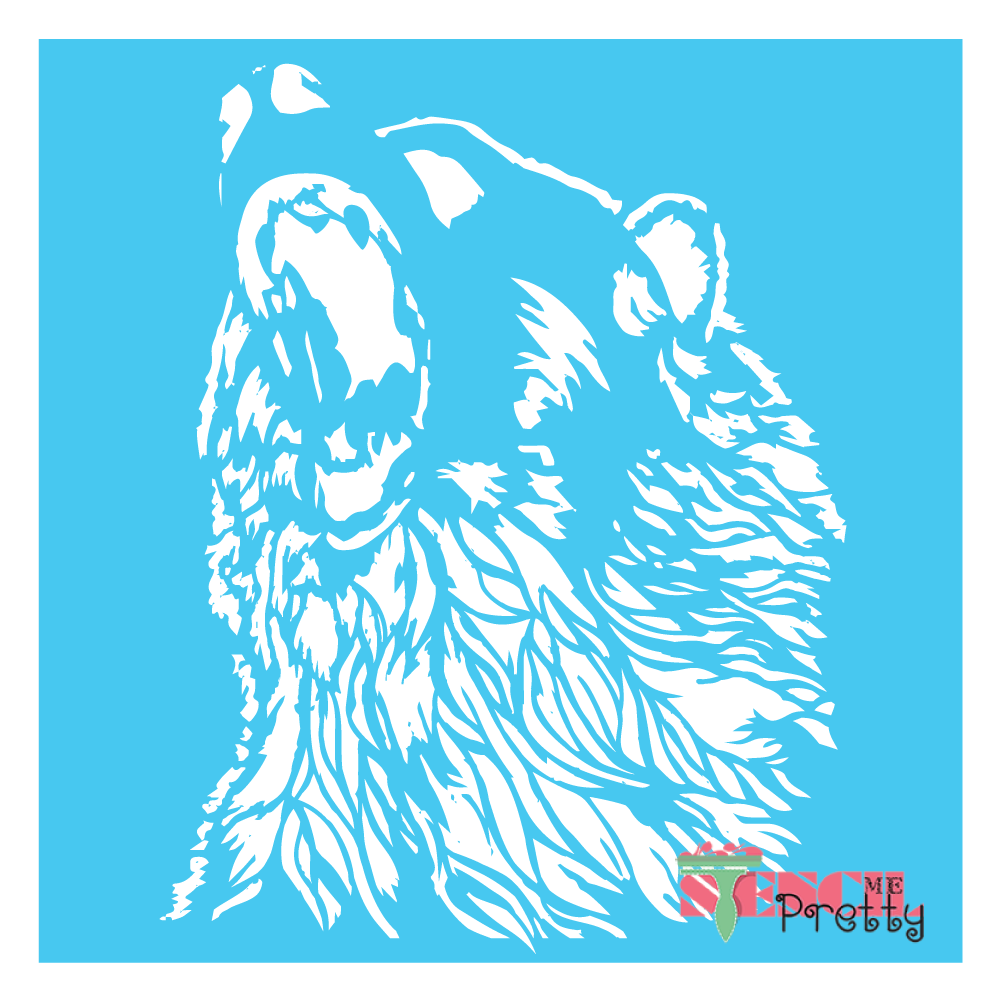 bear stencil