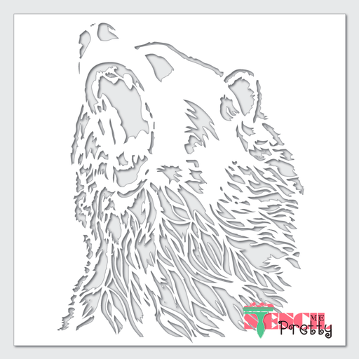 black bear stencil