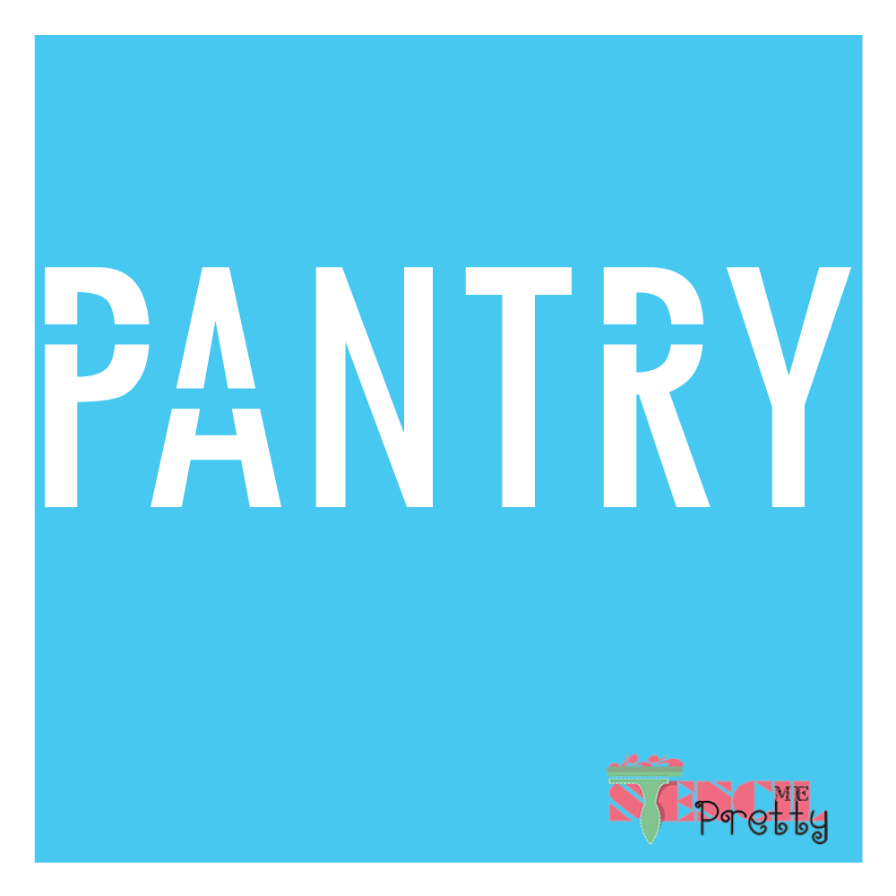 pantry stencil