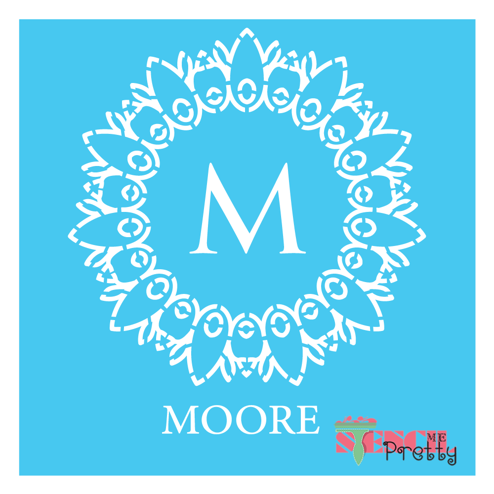 monogram stencil