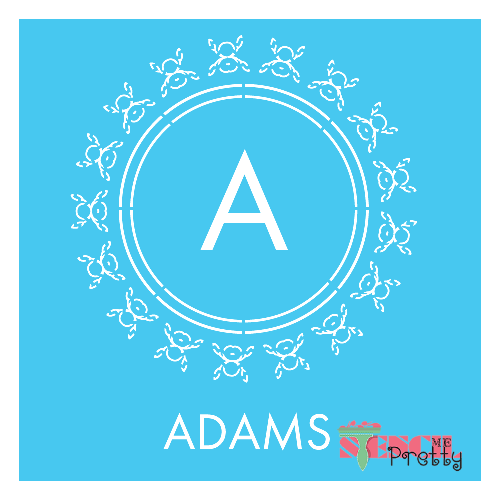 monogram stencil