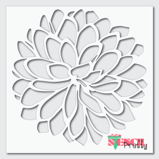 Mandala Flower Stencil for Crafting Painting on Wood, Canvas, Wall