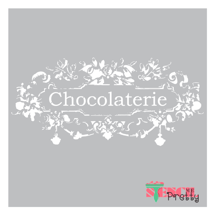 chocolaterie stencil