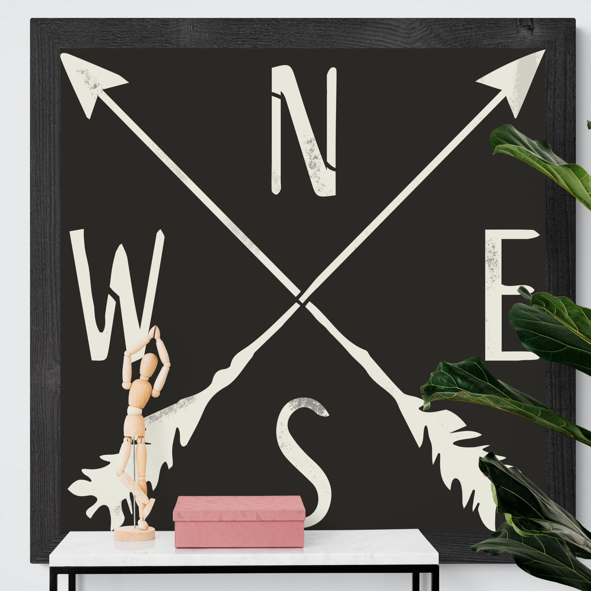 native arrows stencil