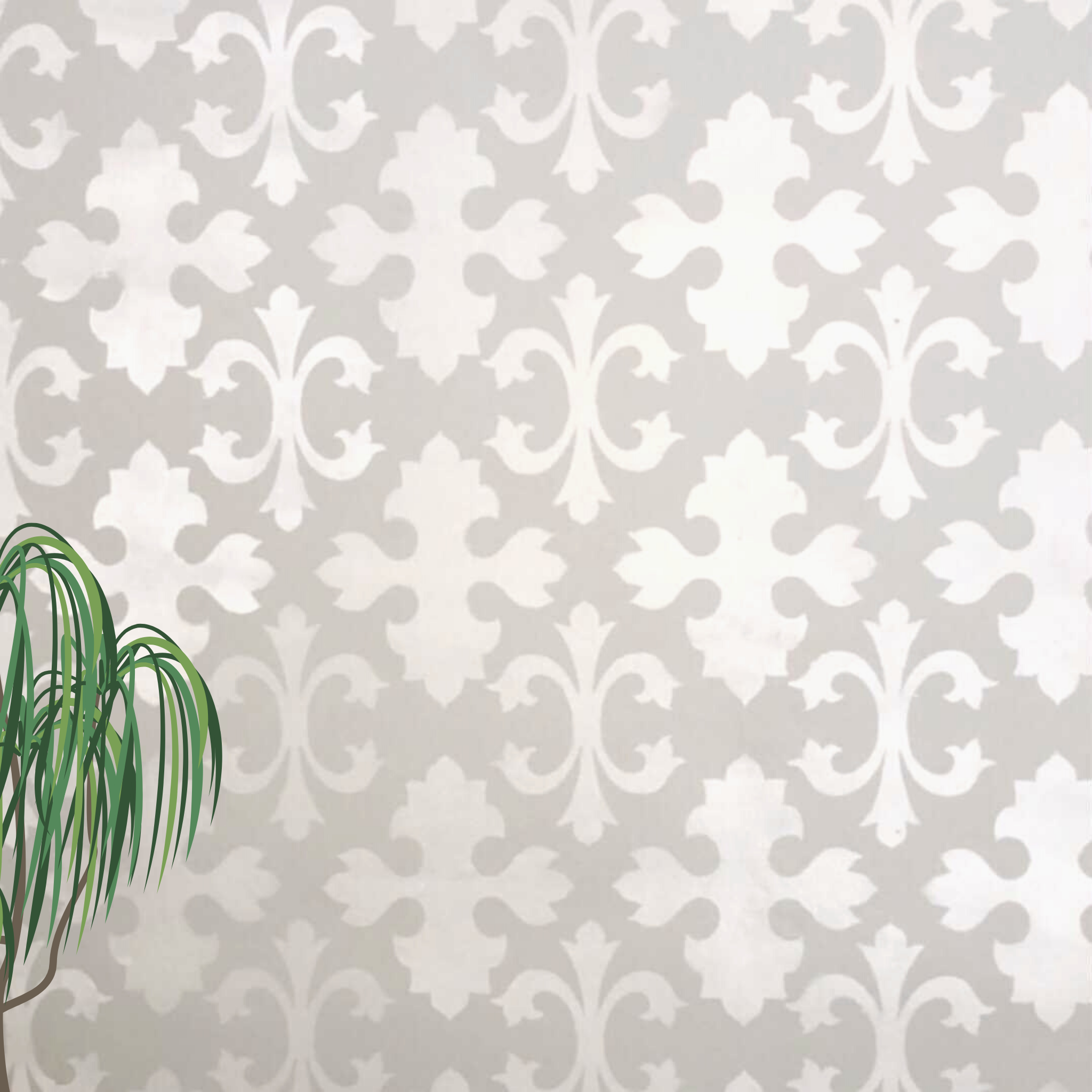 vintage wall stencil