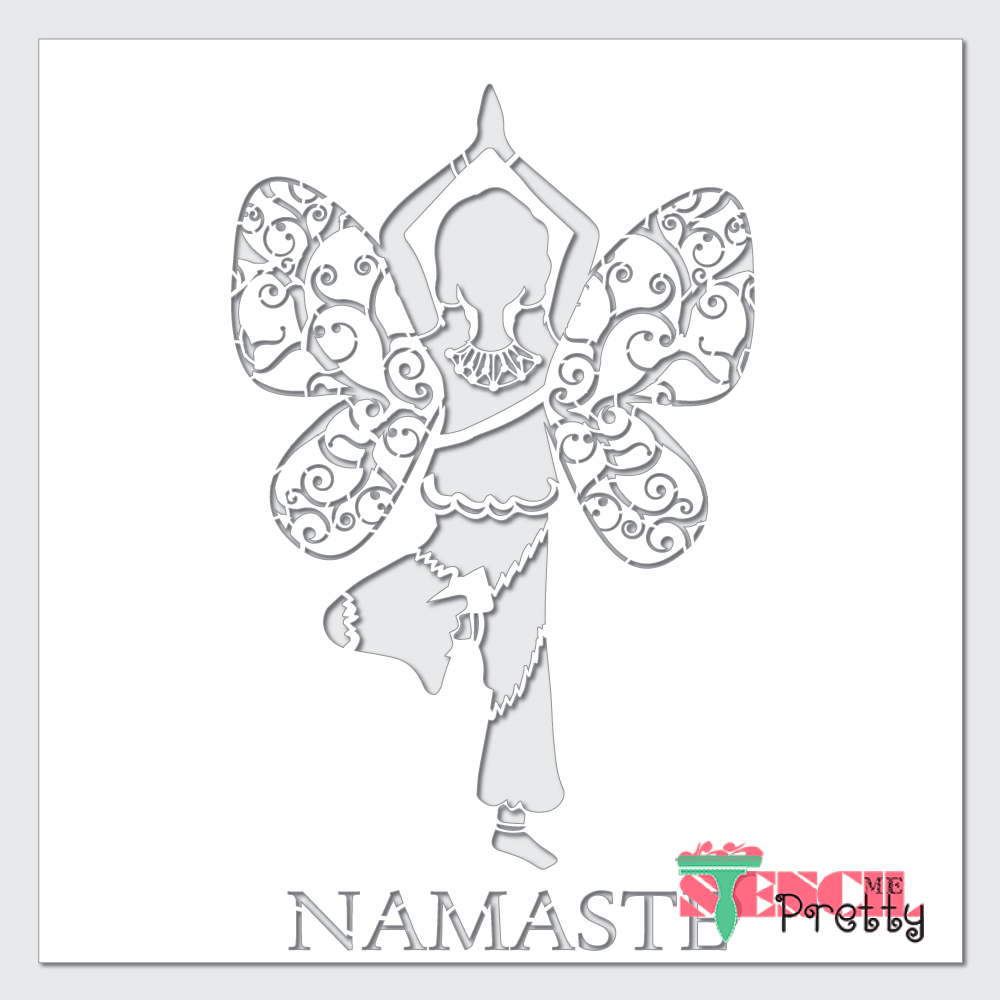 namaste stencil