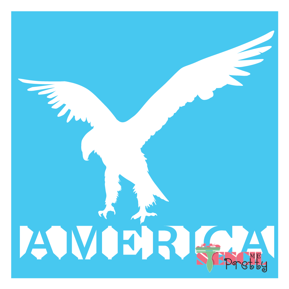 america stencil