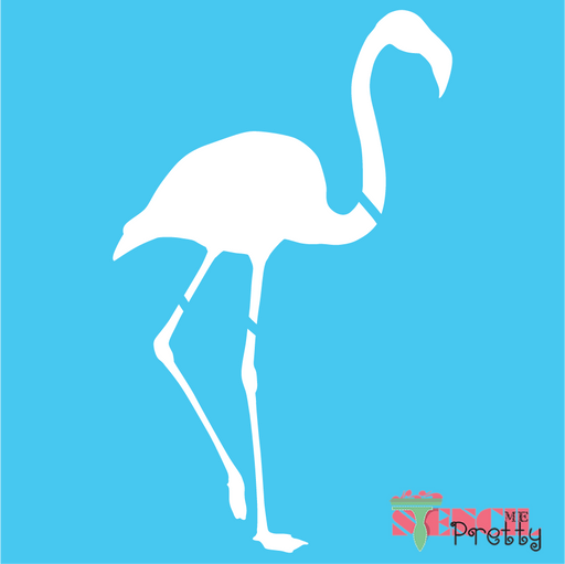 flamingo stencil