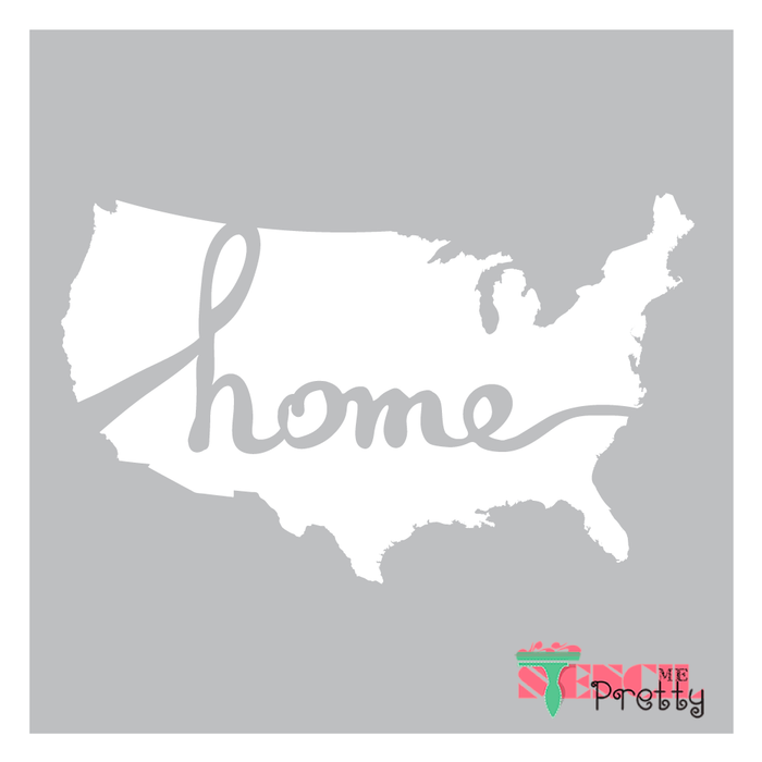 American Map Home   USA Where You Belong Template