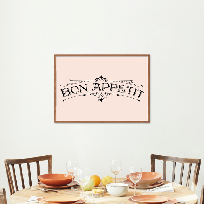 Bon Appetit Vintage Fench Signage