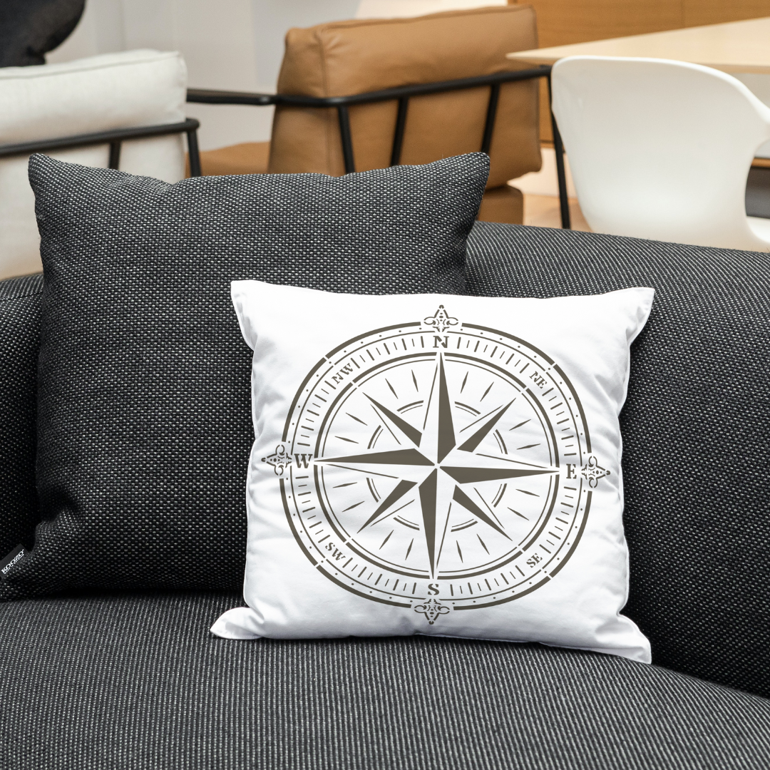 british compass stencil