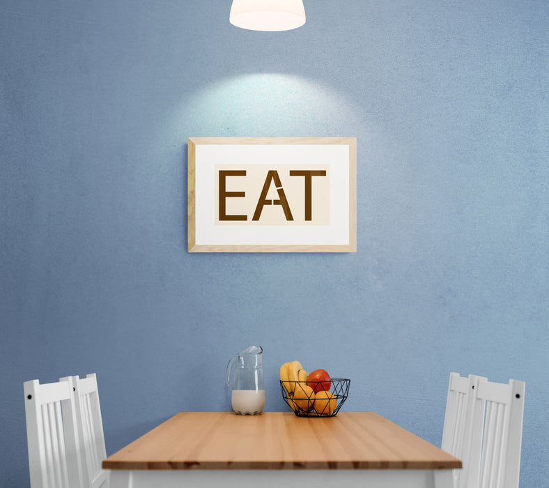 Bold Kitchen Sign EAT