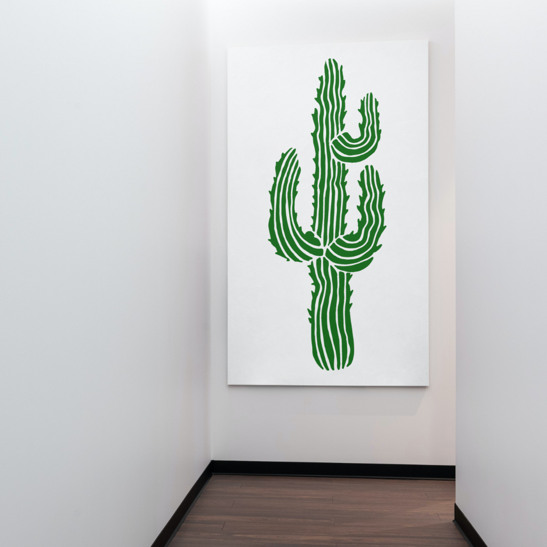 cactus stencil