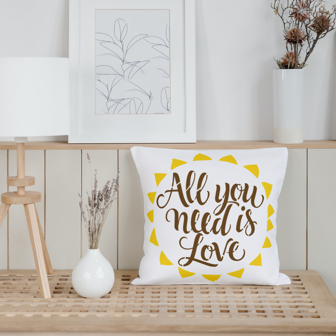 Allyou need is Love stencil