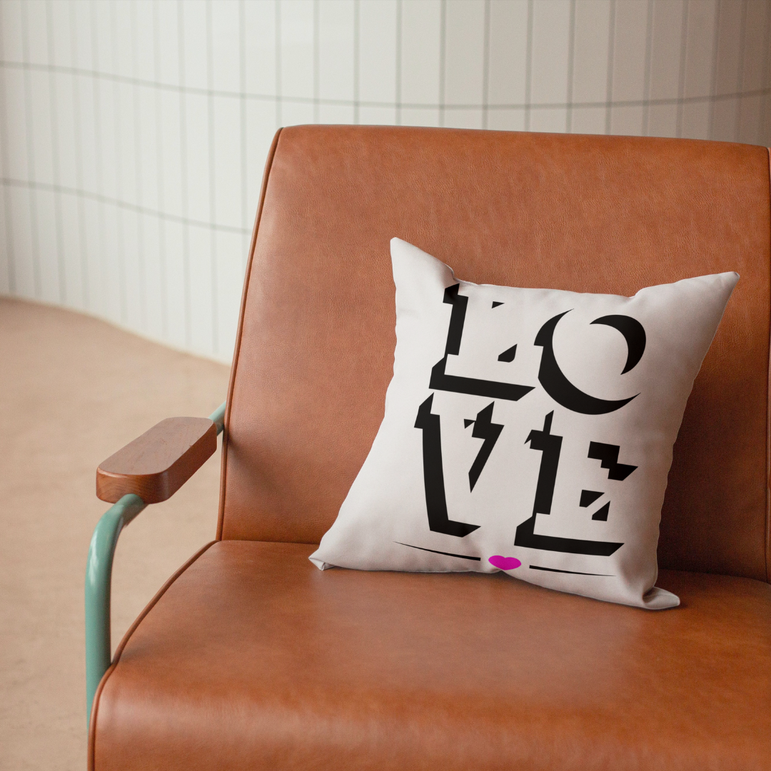 classic love stencil