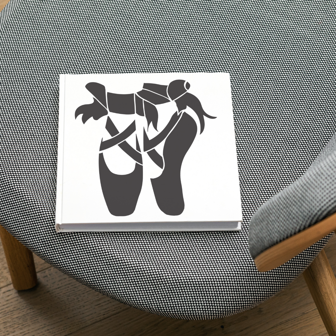 ballet shoes stencil