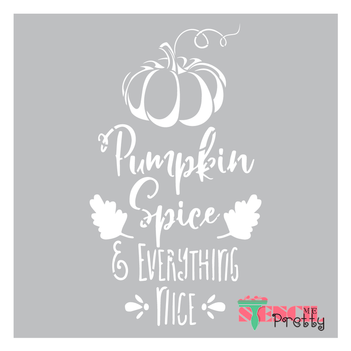 Pumpkin Spice & Everything Nice Fall Decor