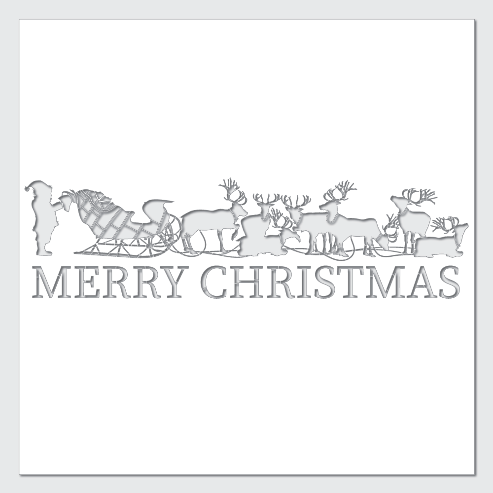 reindeers stencil