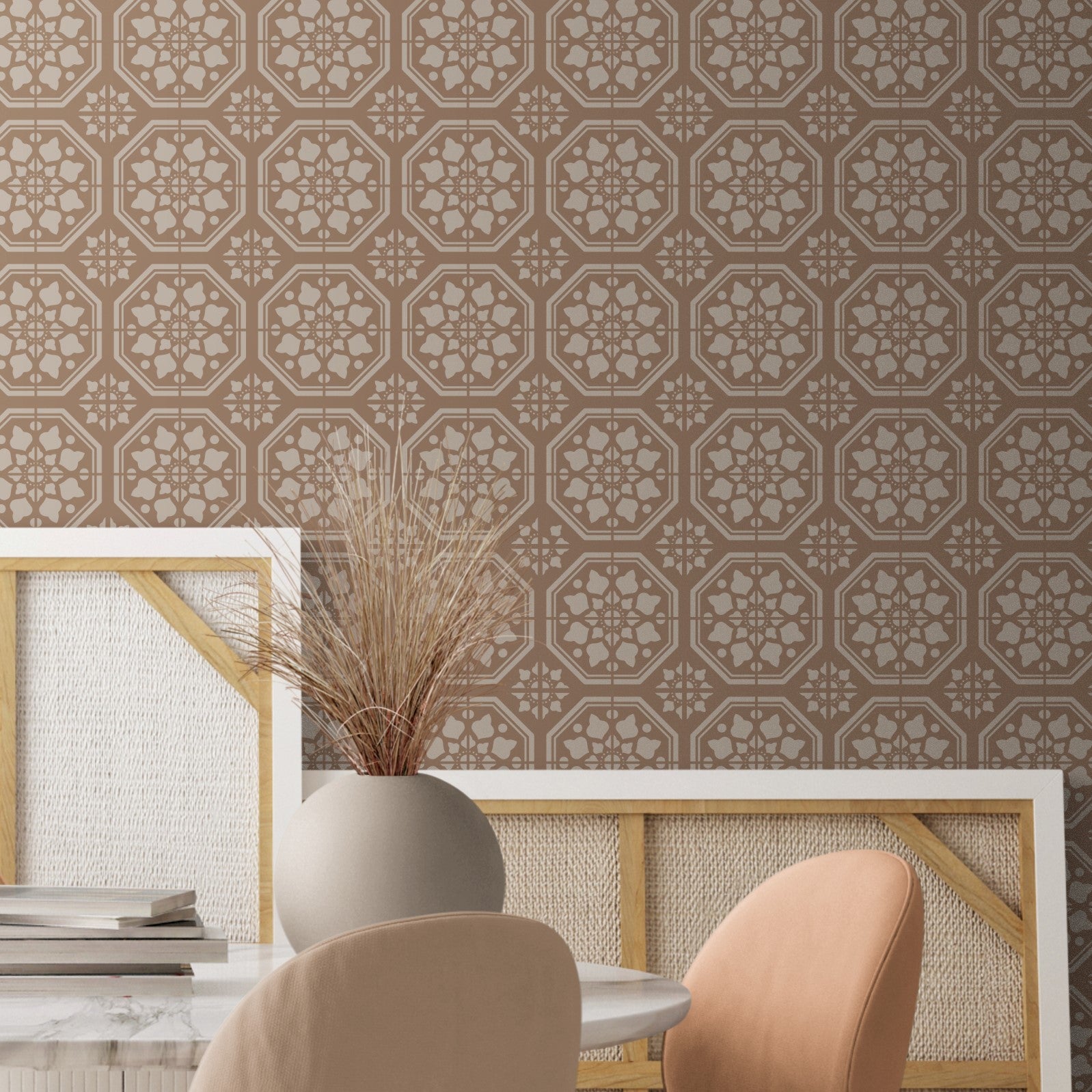 spanish tile stencil