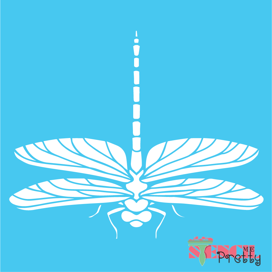 dragonfly stencil