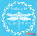 nature is the art of god stencil
