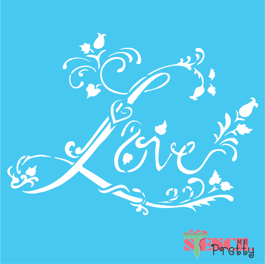 love stencil