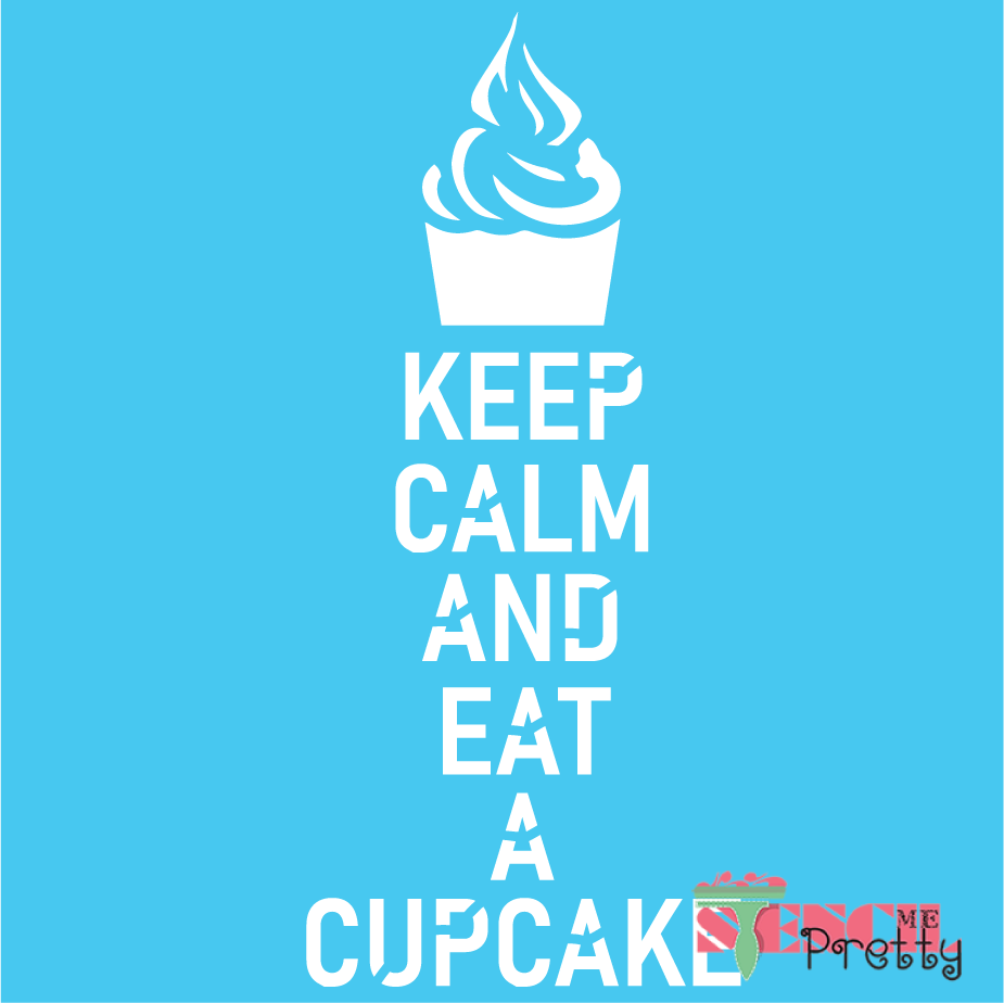 cupcake stencil