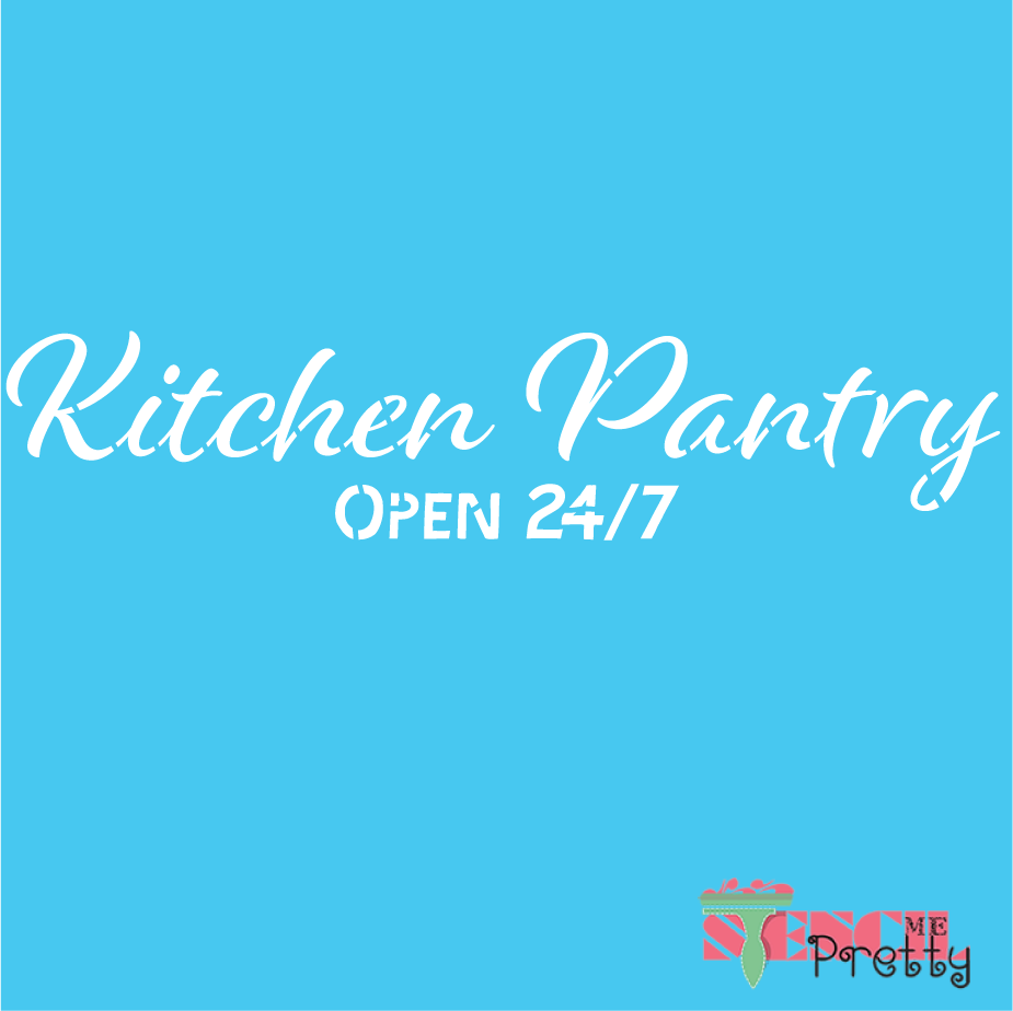 kitchen stencil