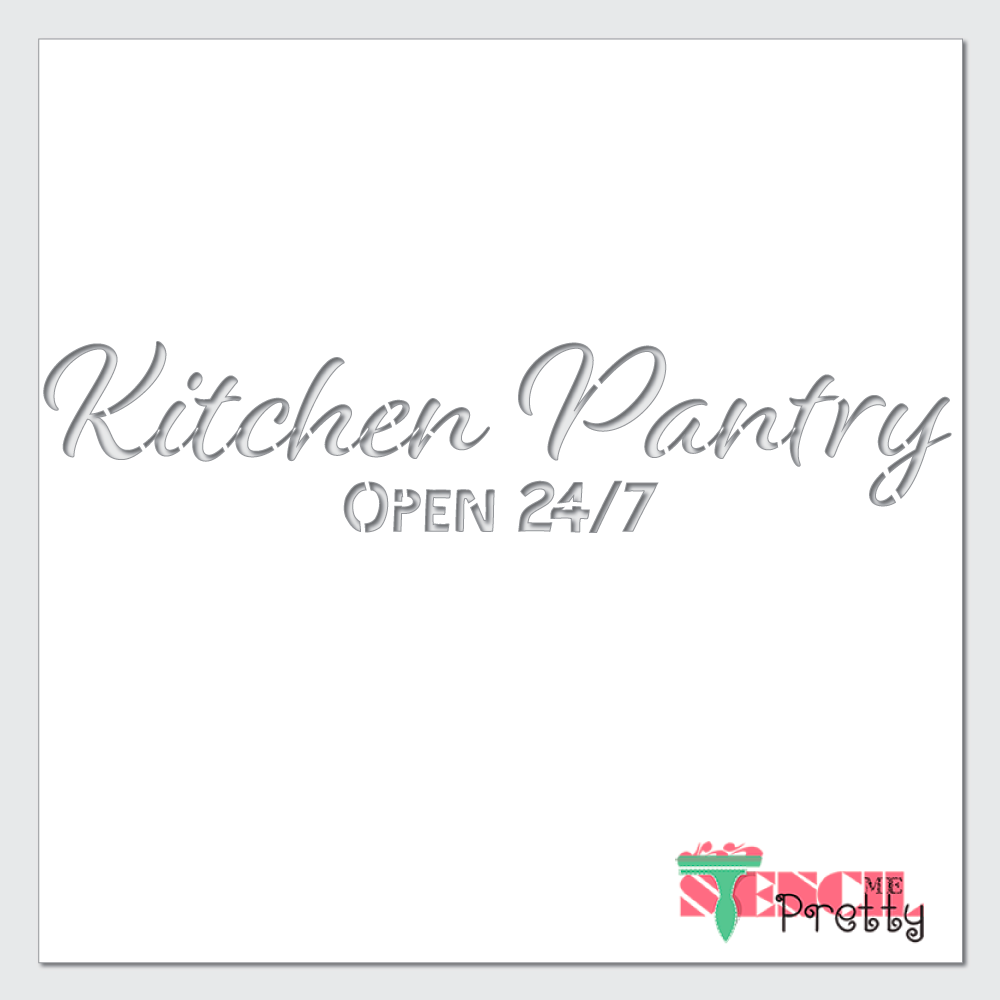 pantry stencil