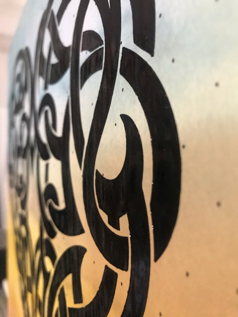 celtic heart stencil