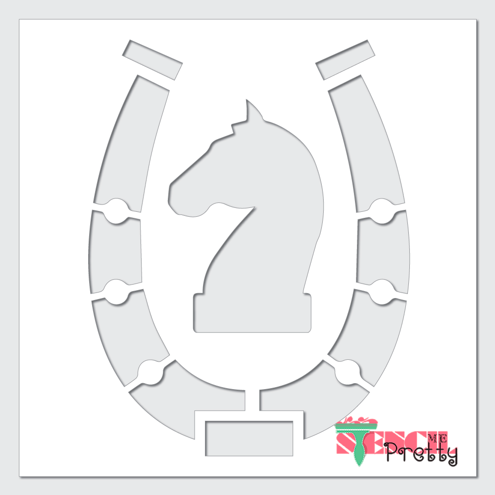 horse head stencil