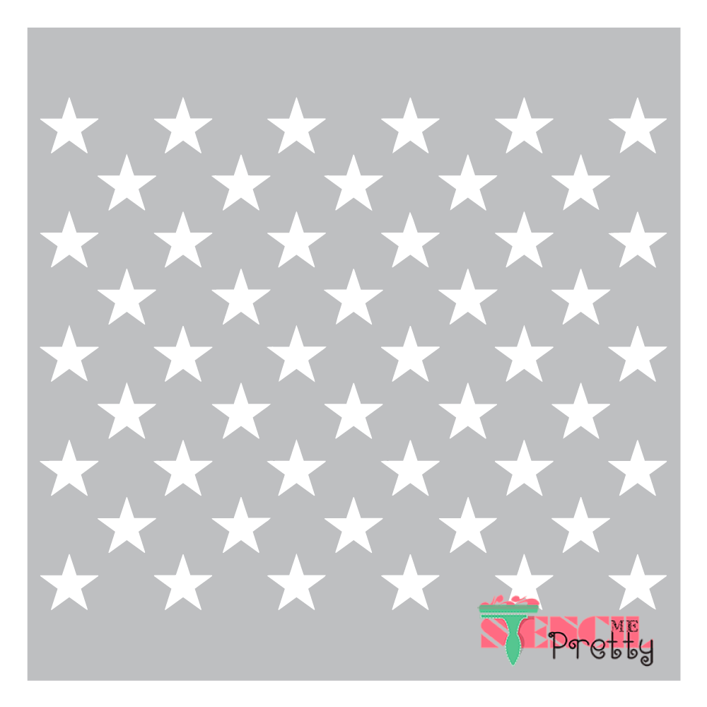 Reusable Pallet Flag Patriotic Stars