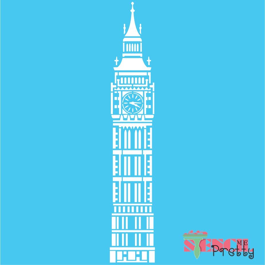 big ben stencil