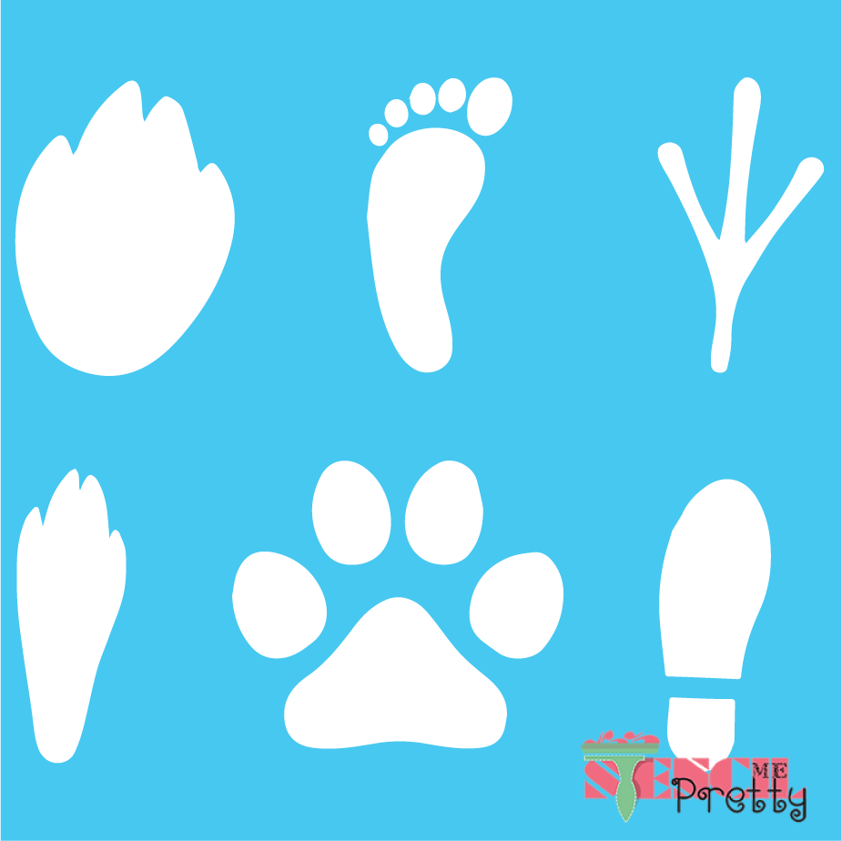 hooves stencil