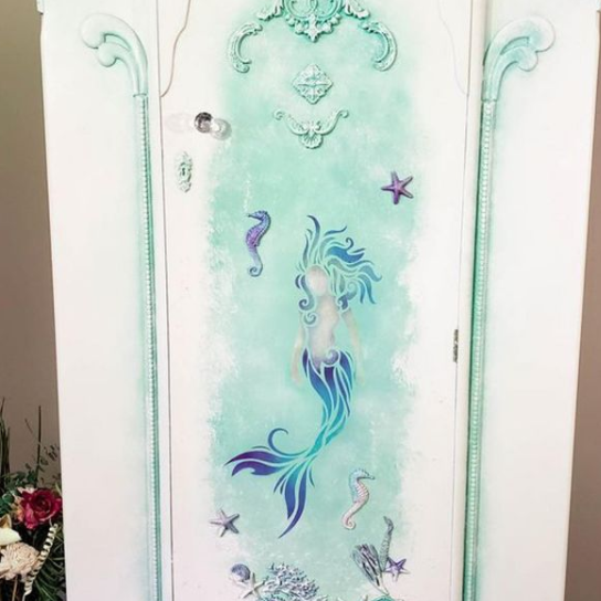 mythical creature stencil